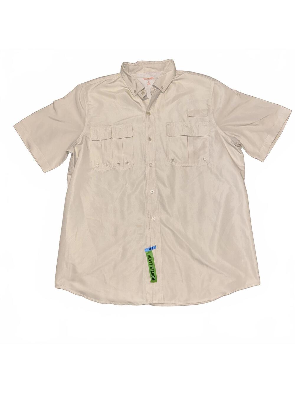 Boulder Creek Trading Company Khaki Fishing Hiking Mens XLT